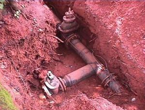 HDPE Higher Dia Pipe with Flange Joint